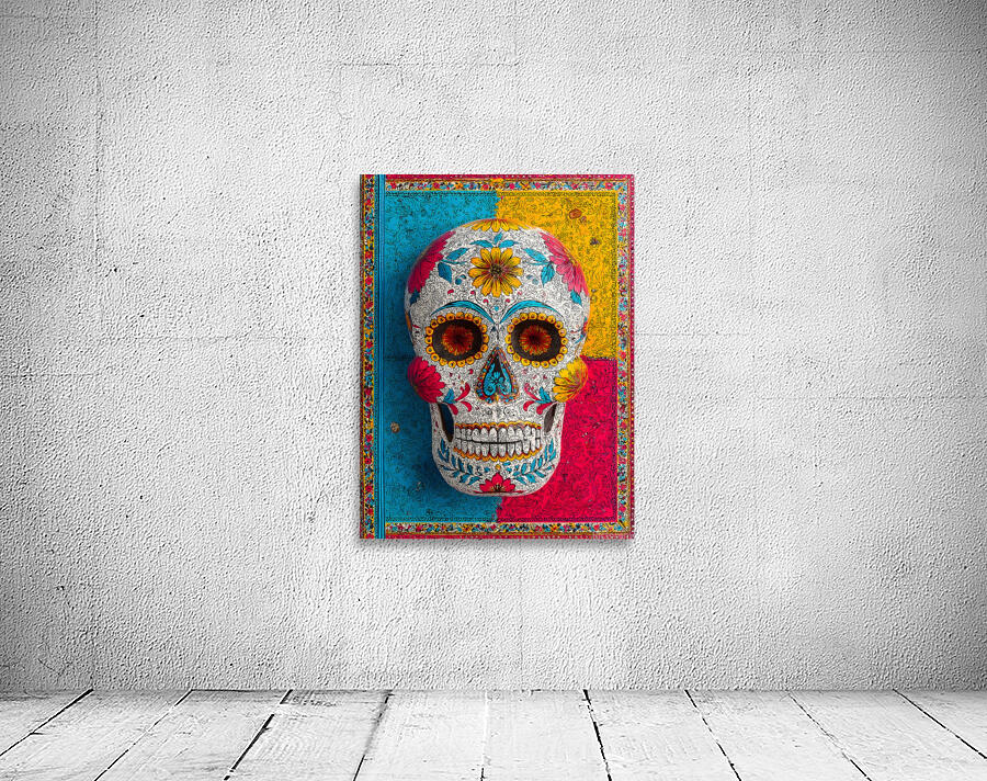 Sugar Skull Fiesta – Vibrant Dia de los Muerto Wall Preview