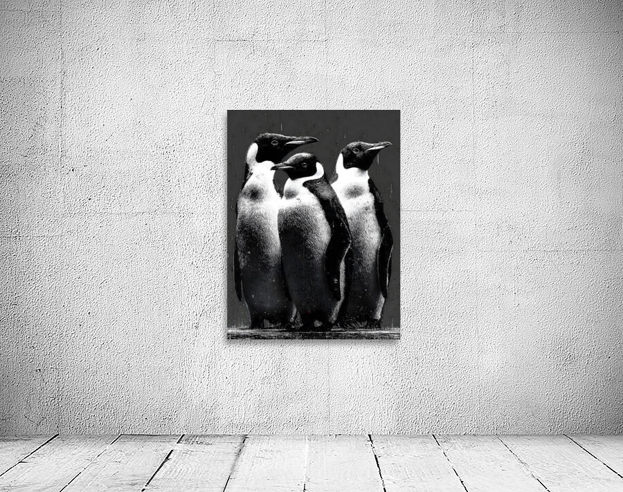 The Council – Emperor Penguins Print Wall Preview