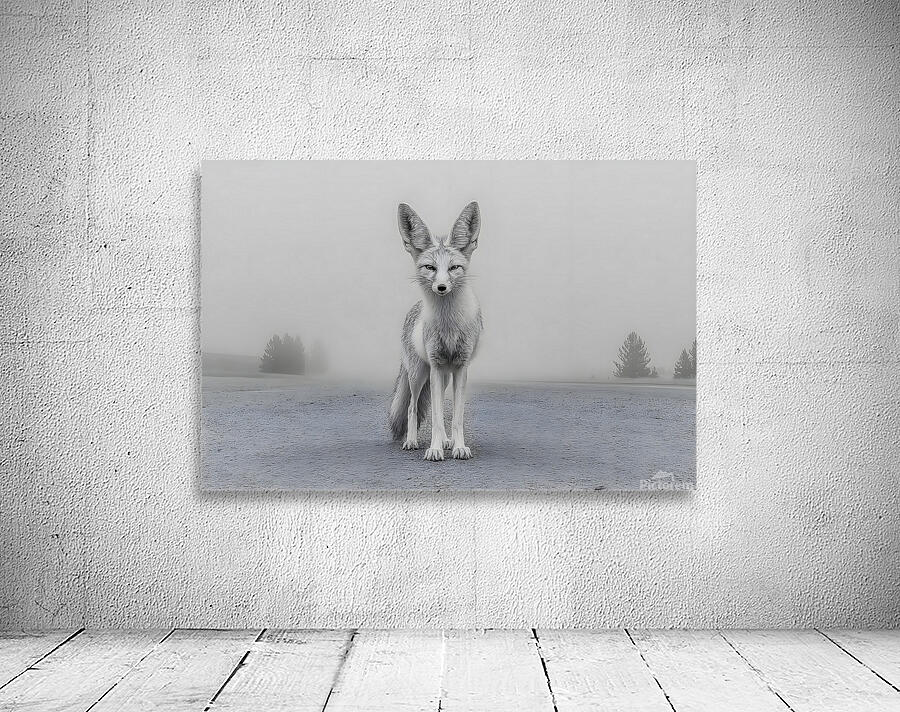 Emberlight – Fennec Fox Print Wall Preview