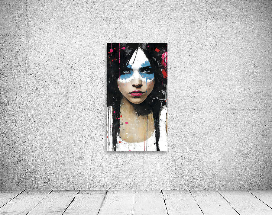 Ojos De Tormenta – Eyes of the Storm print Wall Preview