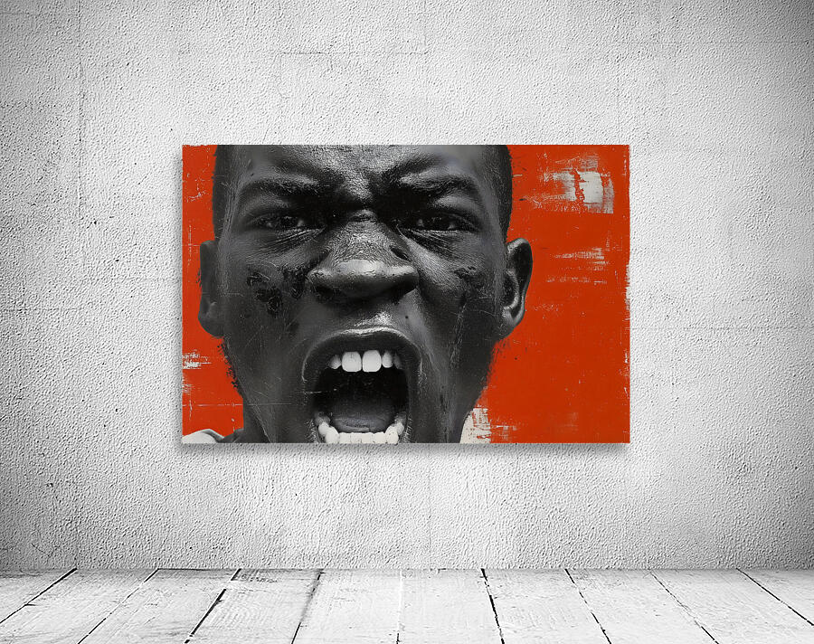 Pearly White – Oral Hygiene Portrait Print Wall Preview