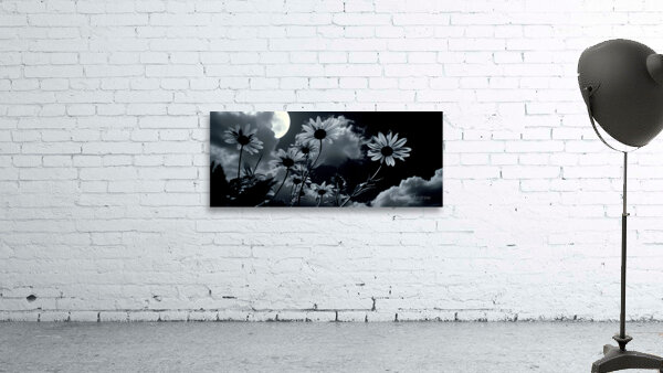 Harmony in Bloom – Soft Focus Botanical Print Wall Preview