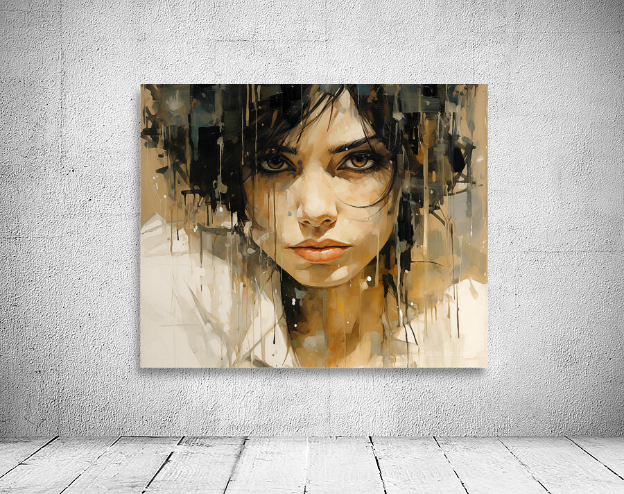 SUS – Suspicion in Dripping Paint Print Wall Preview