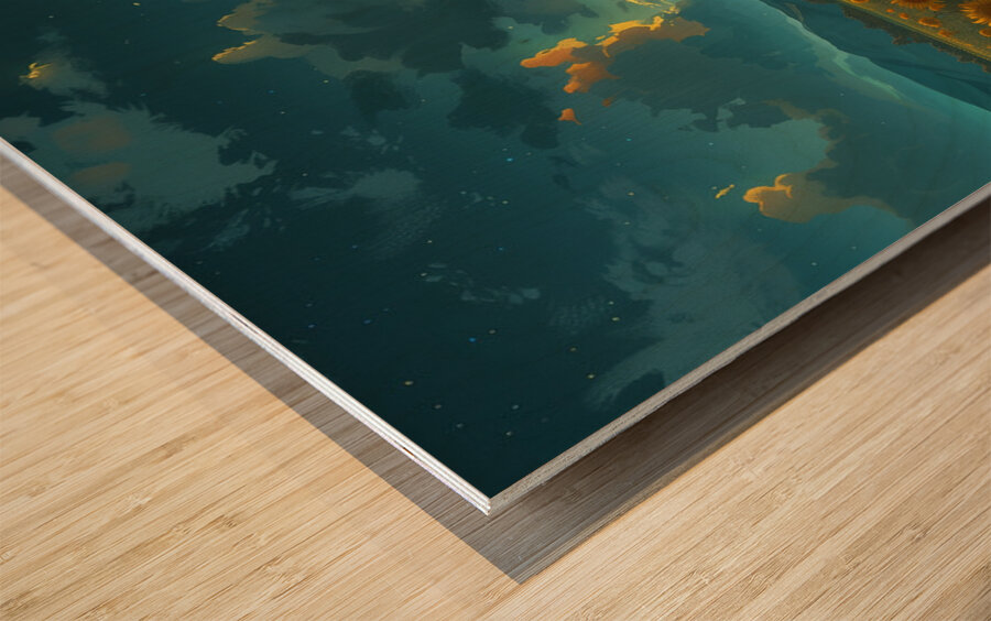 Wild Sunflowers - Sunflower Field Art Prints Wood print