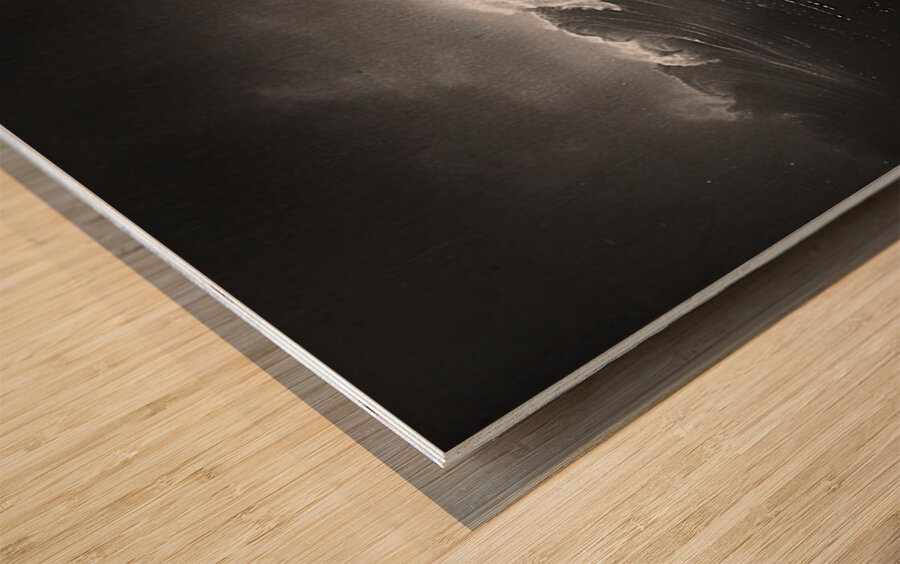 Ocean’s Fury - Crashing Wave Art Prints Wood print