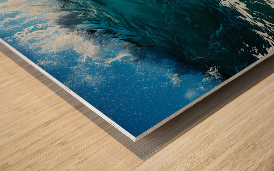 Pacific Power - Ocean Energy Art Prints Impression sur bois