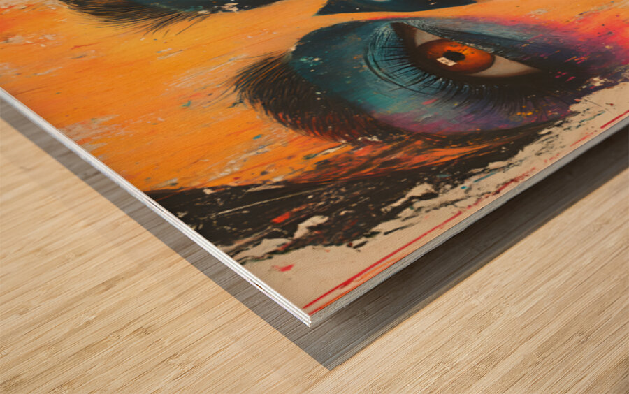 Catrina Del Alba - Catrina Of The Dawn - Dia de los Muertos Art Prints Impression sur bois