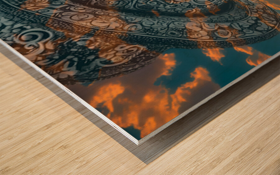 El Ultimo Baile - The Last Dance - Spanish Floral Art Prints Wood print