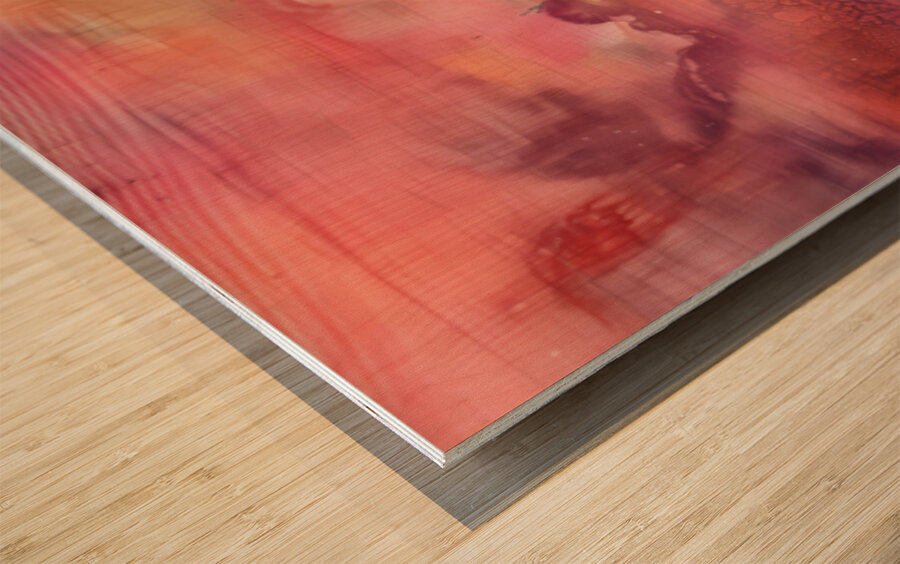 Yuyake No Kodo 夕焼けの鼓動 - Heartbeat Of The Sunset - Japanese Sunset Art Prints Impression sur bois