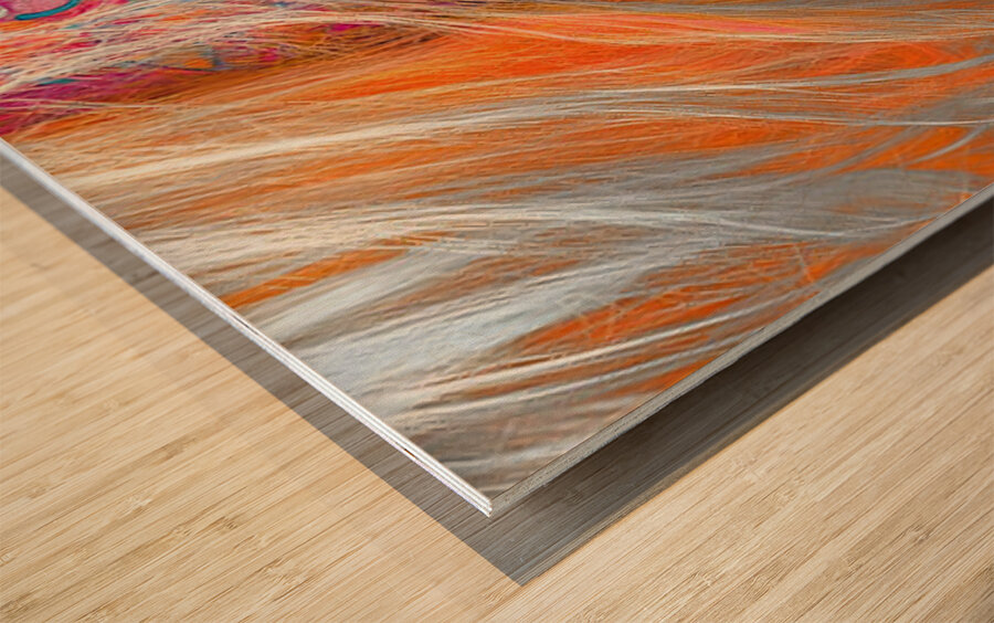 Ojos De Cielo - Eyes Of Heaven - Surreal Eye Art Prints Wood print