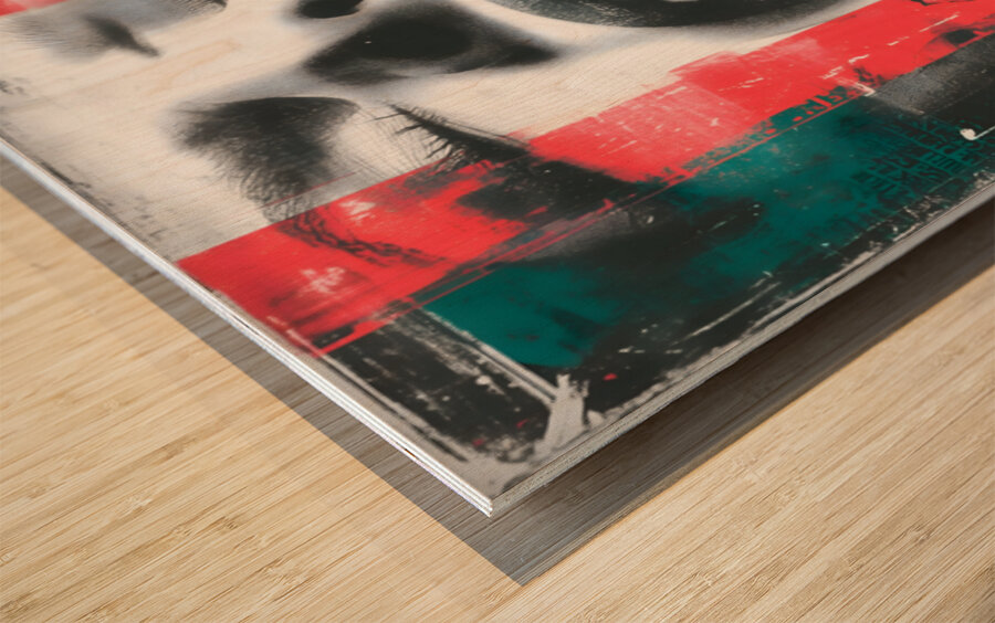 Censored – Pop Protest Poster Art Print Wood print