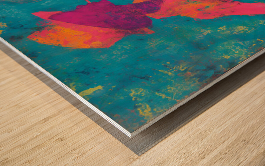 Sabor a Medianoche – Midnight Flavor Vintage Poster Art Print Wood print