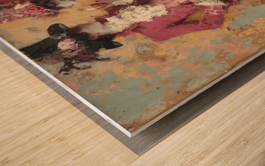 L’Art du Desir – The Art of Desire Vintage Poster Art Print Impression sur bois