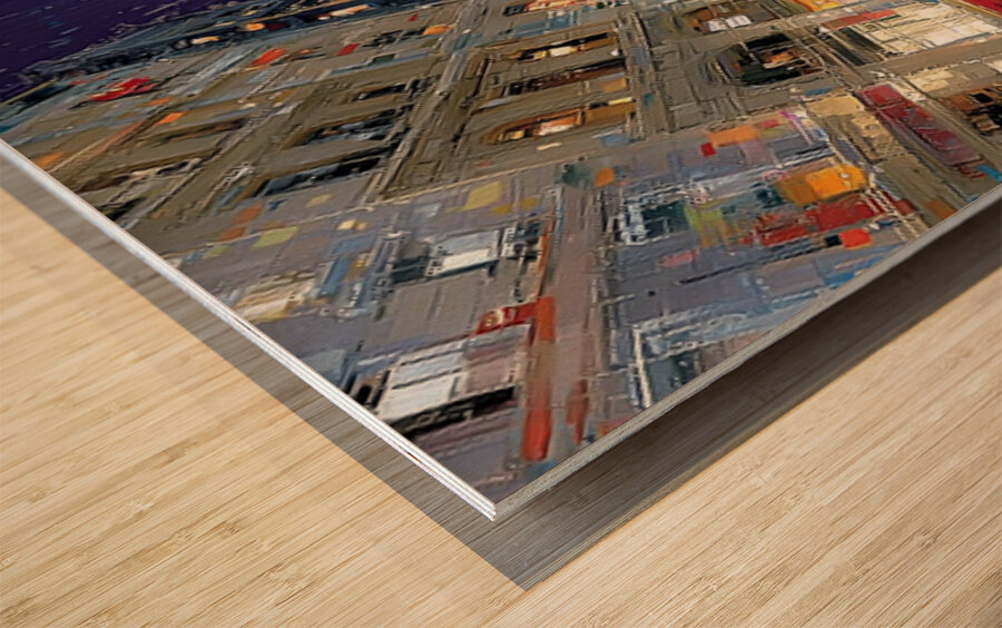 Timeless Motion Blur – Big Ben at Night Cityscape Art Print Impression sur bois