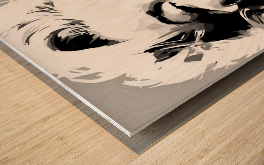 Superstar – Classic Hollywood Pop Art Print Wood print