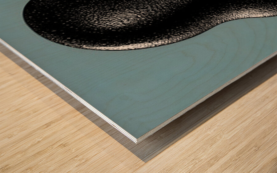 Color Stack Totem – Pop Abstract Sculpture Print Wood print