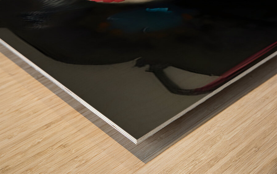 Lagrimas Azules – Blue Tears print Wood print