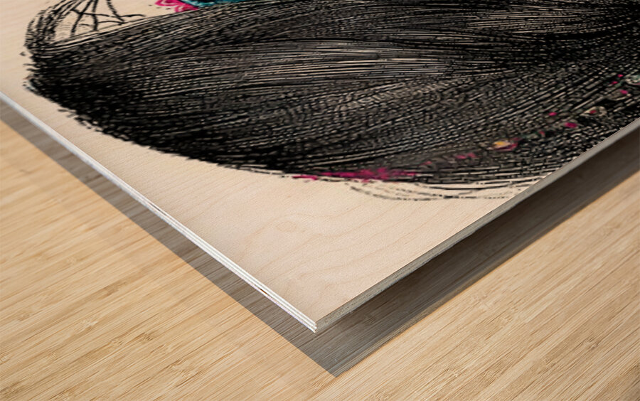 Susurros Del Cielo – Whispers of the Sky print Wood print