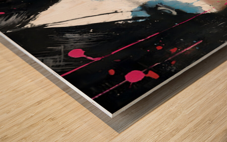 Ojos De Tormenta – Eyes of the Storm print Wood print