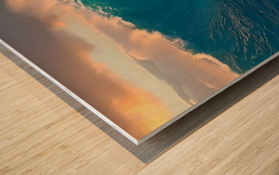 Ocean Fury – Crashing Wave Print Wood print