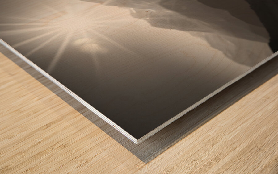 Alone – Dramatic Seascape Art Print Impression sur bois