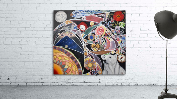 LOurs noir Wall Preview