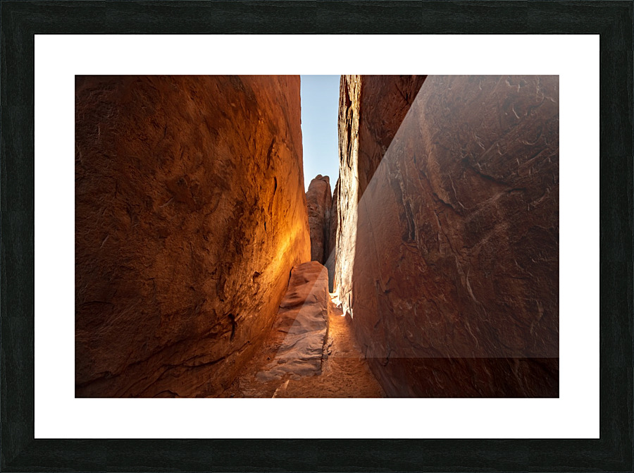 Sand Dune Canyon Picture Frame print