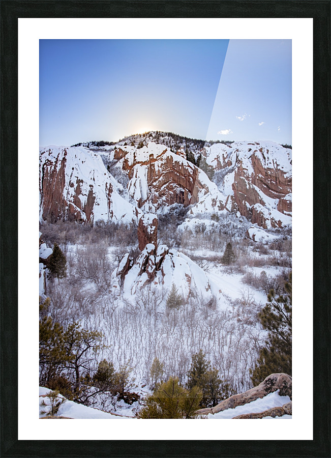Mystical Valley Picture Frame print