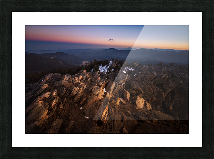 Fading Light at 12k Picture Frame print