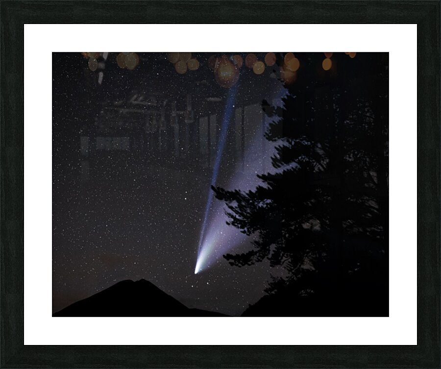 Neowise  Picture Frame print