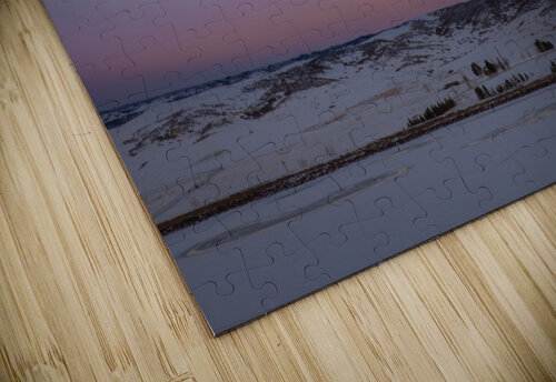 Moonrise During Sunset Shizen Scapes puzzle