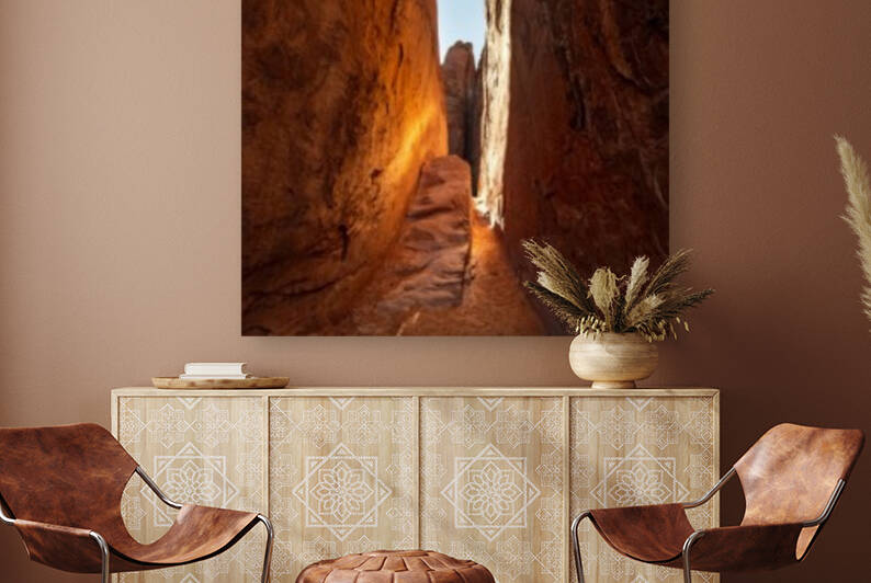 Sand Dune Canyon Reproduction