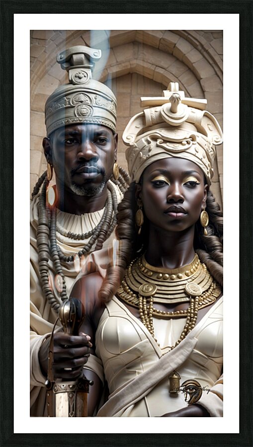 StoneKingandQueen Picture Frame Printing