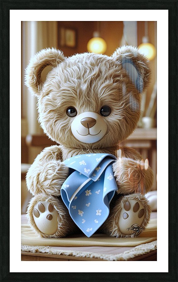 TeddyBear Picture Frame Printing