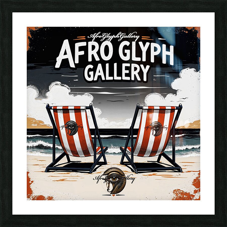 AfroBeachView Picture Frame Printing