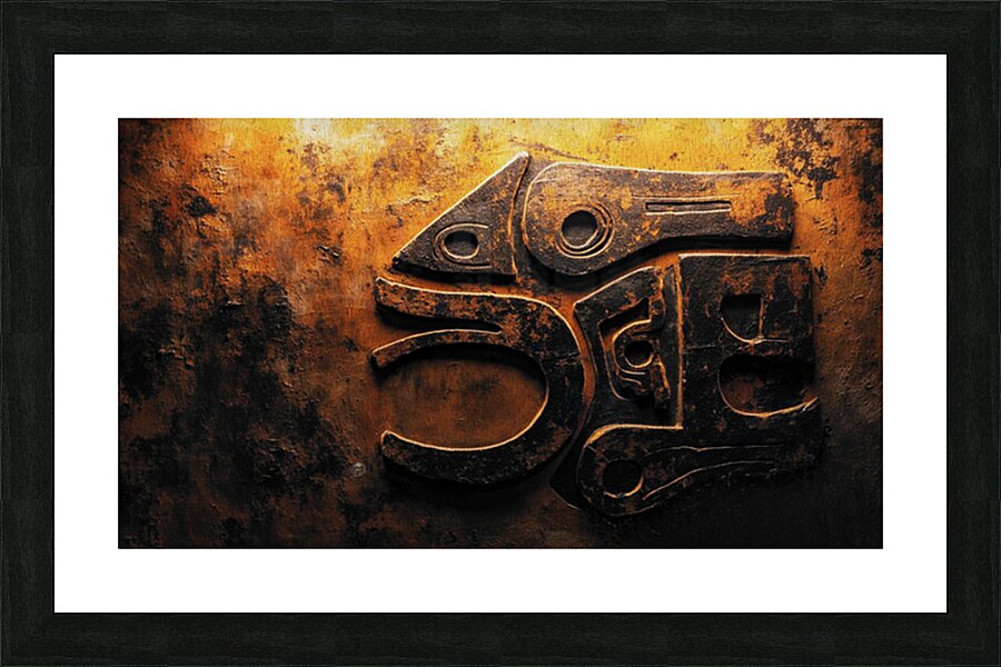 AfricanAztec Picture Frame Printing