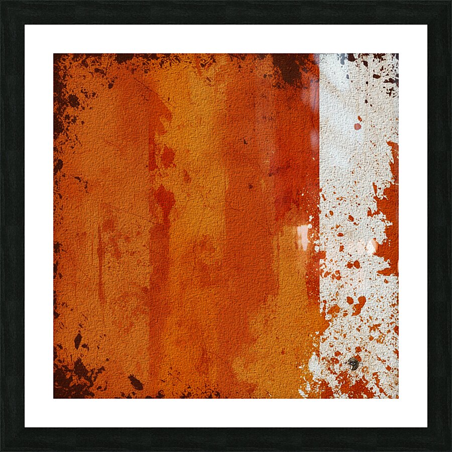 AbstractRusty Picture Frame Printing
