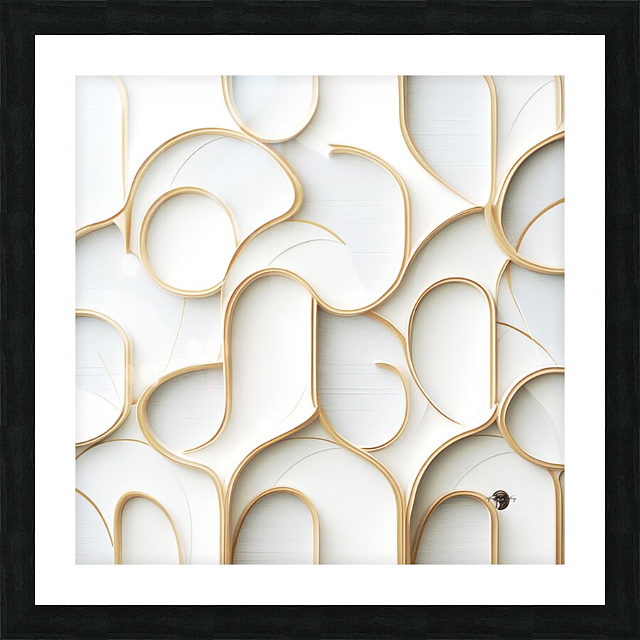 AbstractCurve Picture Frame Printing