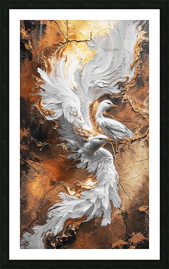 GoldenBirds Picture Frame Printing