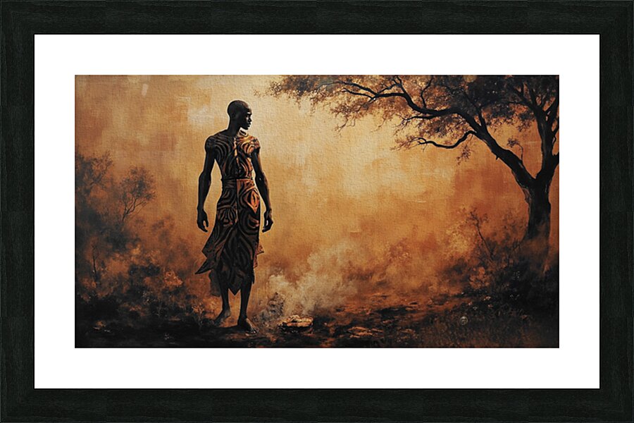 LonelyAfrican Picture Frame Printing
