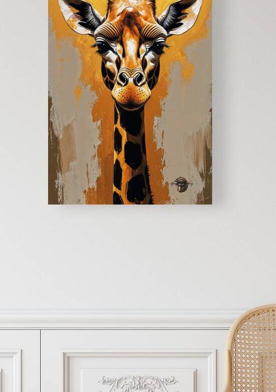 AfricanGiaraffe by Afro Glyph Gallery