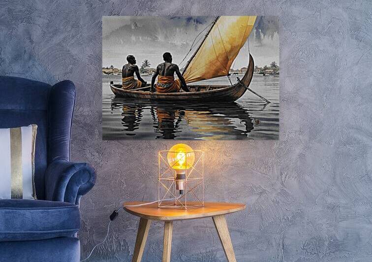 AfricanBoat by Afro Glyph Gallery