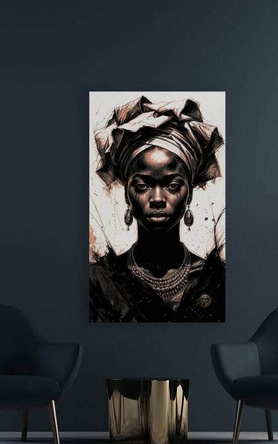 BronzeGirl by Afro Glyph Gallery