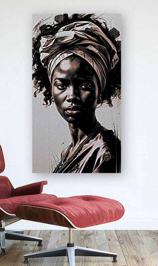 BronzeLady by Afro Glyph Gallery