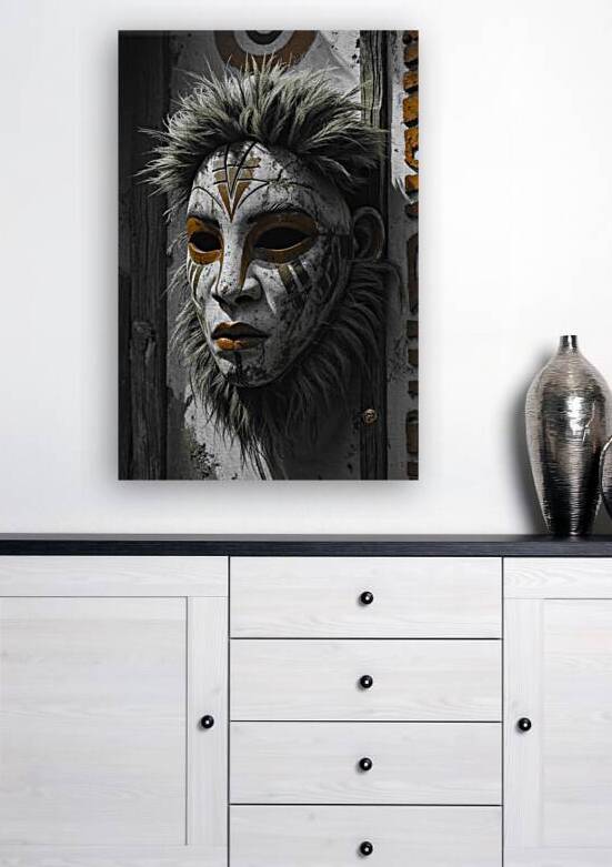TribalWarriorMask by Afro Glyph Gallery