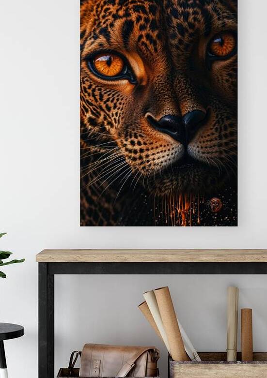 LeopardFace by Afro Glyph Gallery