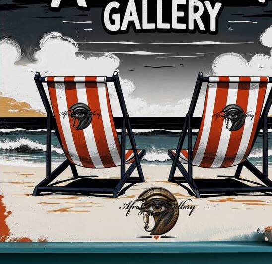 AfroBeachView by Afro Glyph Gallery