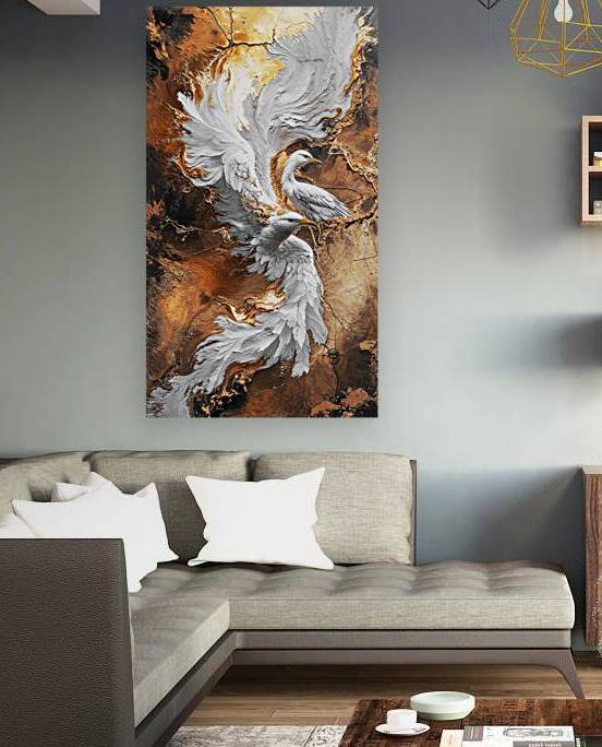 GoldenBirds by Afro Glyph Gallery