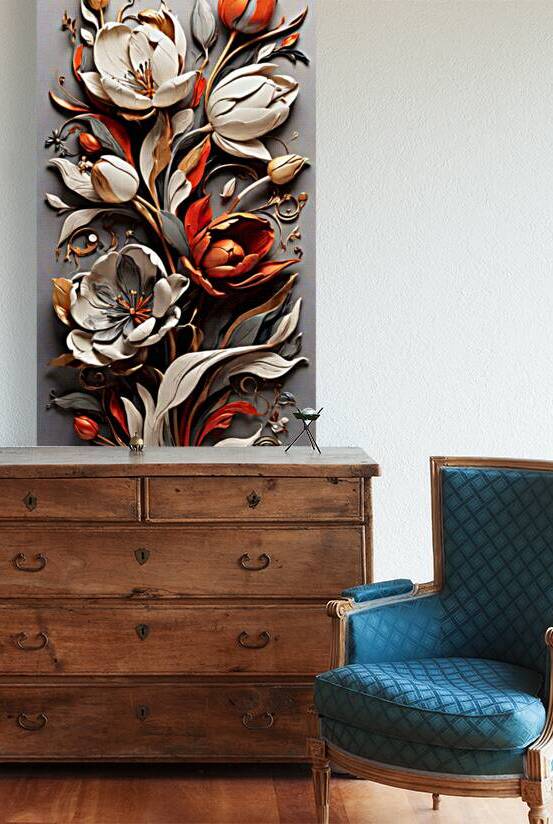 GoldTipTulipBoque by Afro Glyph Gallery
