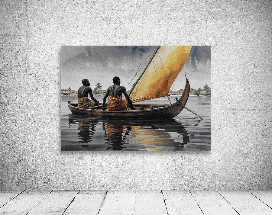 AfricanBoat Wall Preview